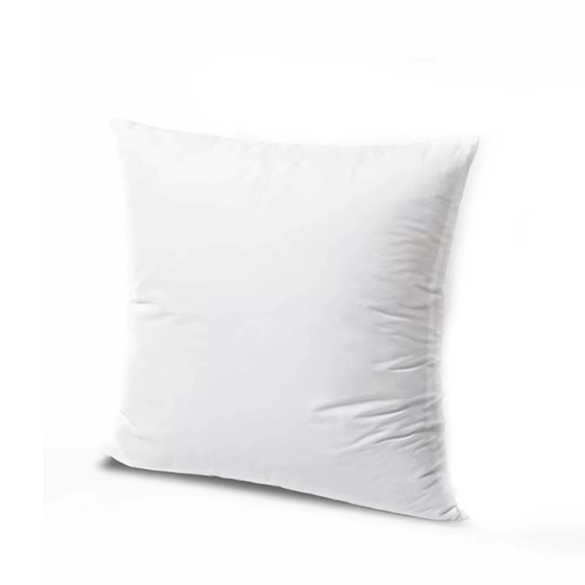 White pillow on a white background
